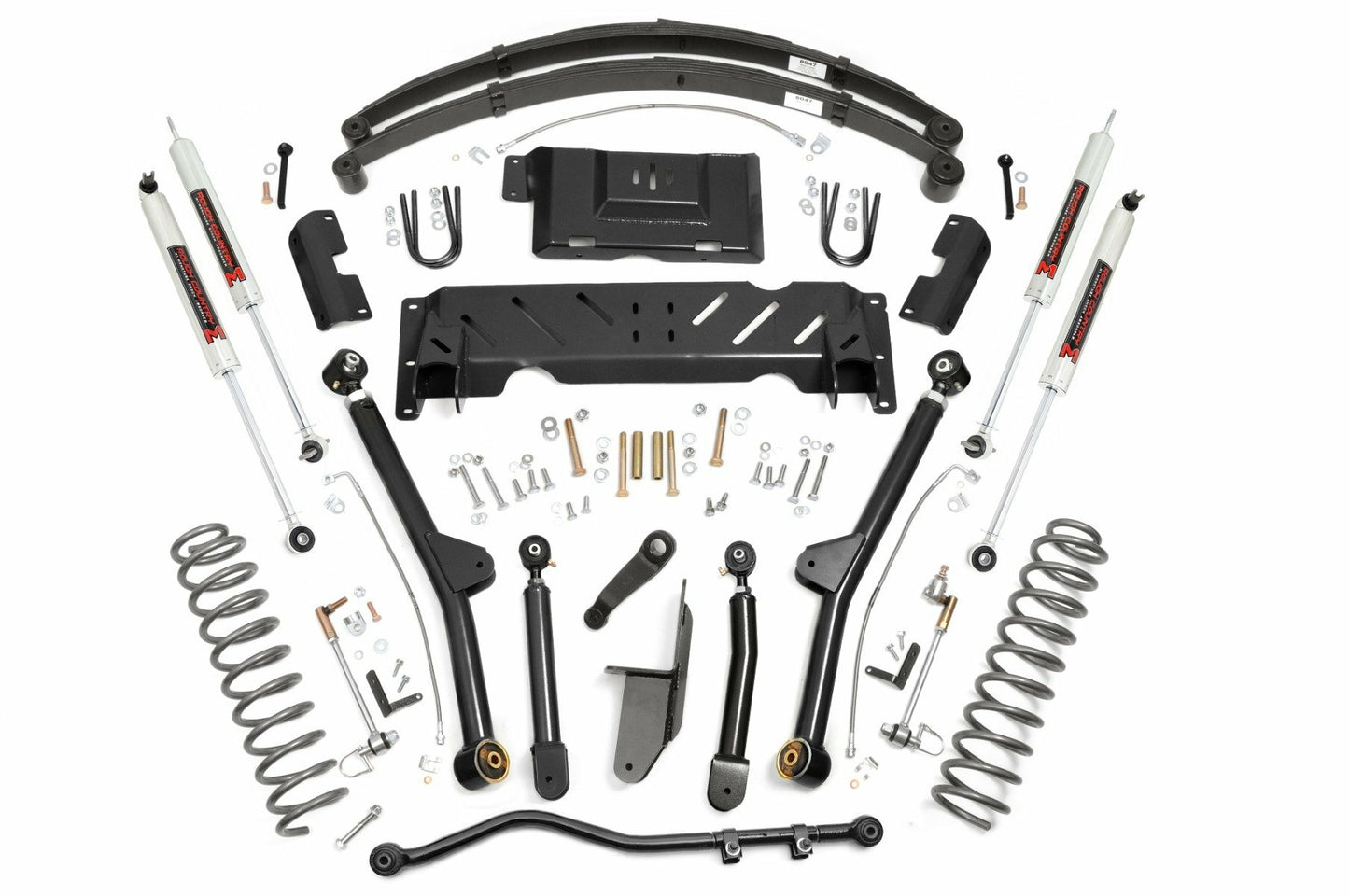 Fits Jeep Cherokee XJ (84-01) 4.5" Lift Kit Long Arm RR Leafs NP242 M1 61740