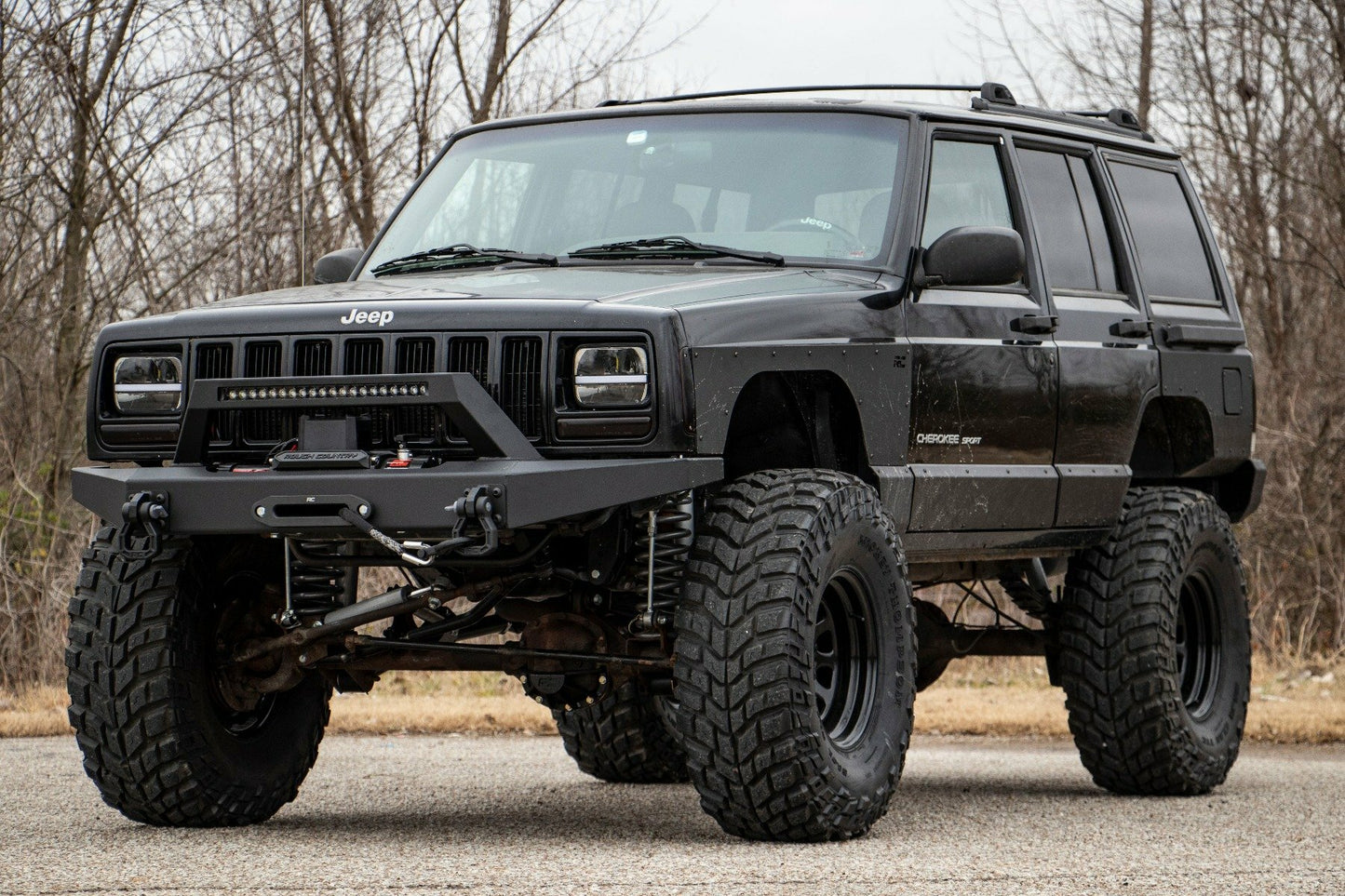 Fits Jeep Cherokee XJ 4WD (1984-2001) 6.5 Inch Lift Kit; Long Arm; NP242; 61822