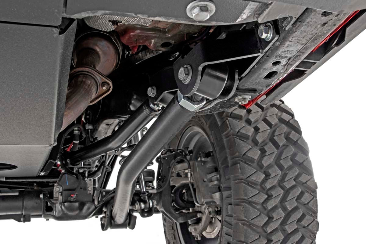 Fits Jeep Wrangler Unlimited 4WD (2018-2023) 4 Inch Lift Kit; Long Arm; 61930