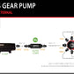 Electric Fuel Pump High Flow EFI Performance Universal Fit Aeromotive 11197-BGPL