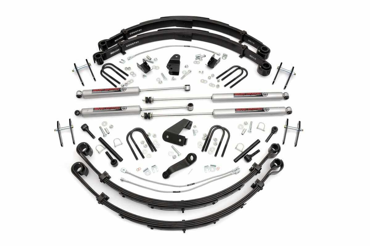 Fits Jeep Wrangler YJ 4WD (1987-1995) 6 Inch Lift Kit; Manual Steer; 622M.20