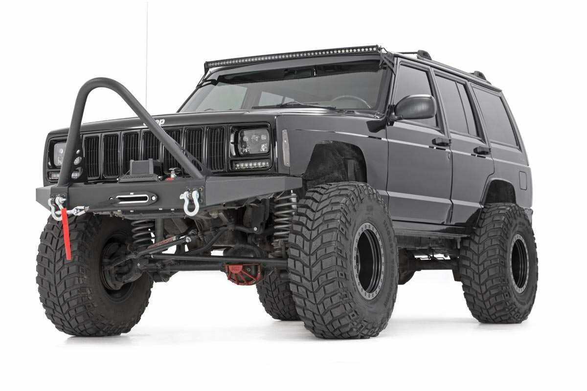 Fits Jeep Cherokee XJ 2WD/4WD (1984-2001) 4.5 Inch Lift Kit; M1; Rear AAL; 62340