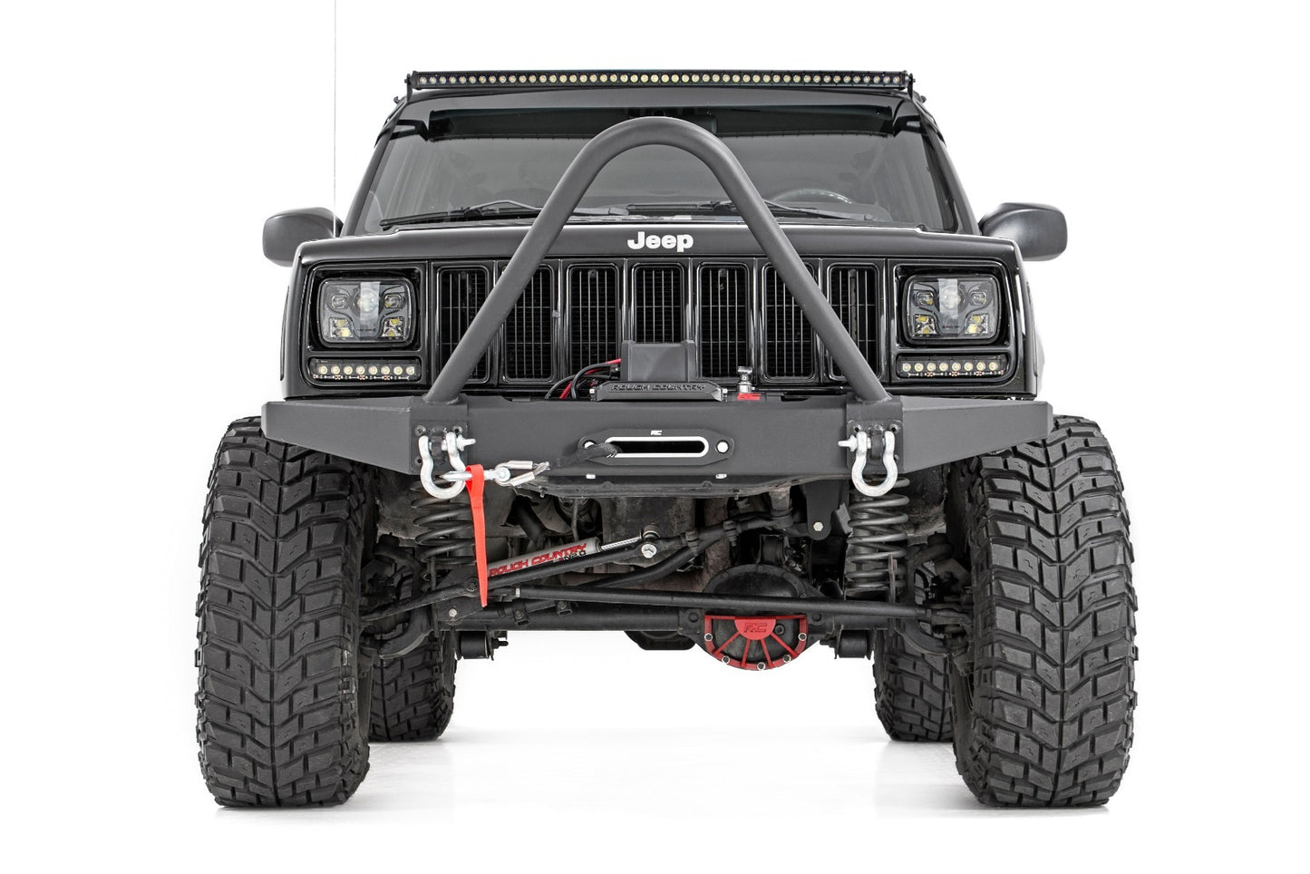 Fits Jeep Cherokee XJ 2WD/4WD (1984-2001) 4.5 Inch Lift Kit; M1; Rear AAL; 62340