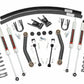 Fits Jeep Cherokee XJ 2WD/4WD (1984-2001) 4.5 Inch Lift Kit; M1; Rear AAL; 62340