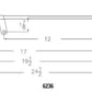 Mr Gasket Engine Oil Dipstick 6236; Chrome for 1965-1990 Chevy 396-454 BBC