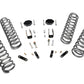 Fits Jeep Wrangler JK 4WD (2007-2018) 2.5 Inch Lift Kit; Coils; No Shocks; 624