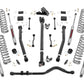 Fits Jeep Wrangler JL 4WD (2018-2023) 3.5" Lift Kit; Adj Lower; FR D/S; 62830