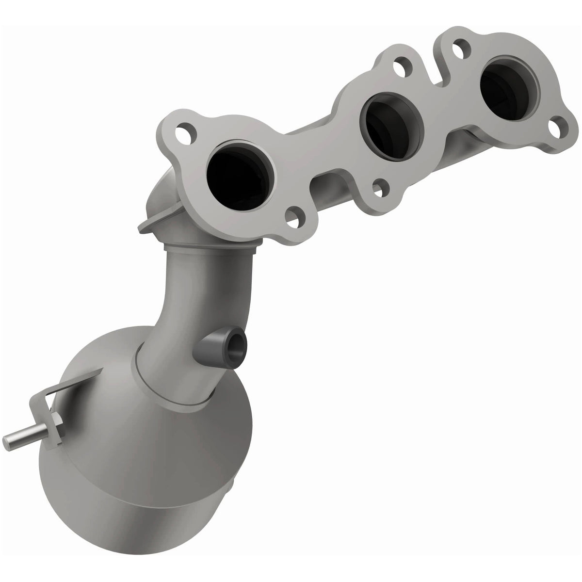Catalytic Converter with Integrated Exhaust Manifold for HM Grade Federal / EPA Compliant Direct-Fit Manifold Catalytic