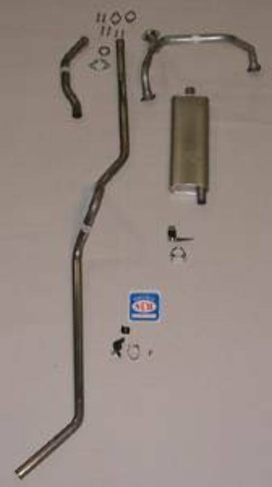 Fits 1955 Chevrolet Full Size Station Wagon exc. 9 Pass. 8 cyl. Single Exhaust System 63005