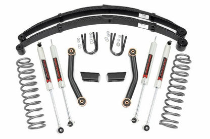 Fits Jeep Cherokee XJ (84-01) 3 Inch Lift Kit; Series II; RR Springs; M1; 63041