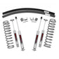 Fits Jeep Cherokee XJ 2WD/4WD (1984-2001) 3 Inch Lift Kit; RR Springs; 630N2