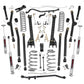 Fits Jeep Wrangler Unlimited 4WD (2004-2006) 6 Inch Lift Kit; Long Arm; 63122