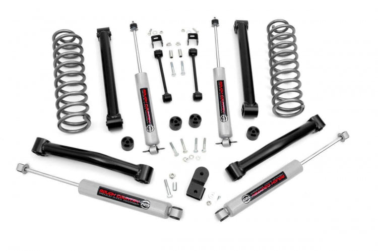 Fits Jeep Grand Cherokee ZJ 2&4WD (1993-1998) 3.5" Lift Kit; V-8 Motor; 632.2