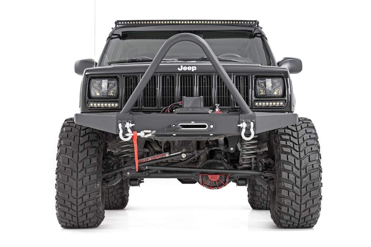 Fits Jeep Cherokee XJ 2&4WD (84-01) 4.5" Lift Kit; RR Springs; X-Series; 63330