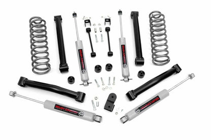 Fits Jeep Grand Cherokee ZJ 2&4WD (1993-1998) 3.5" Lift Kit; V-6 Motor; 636.2