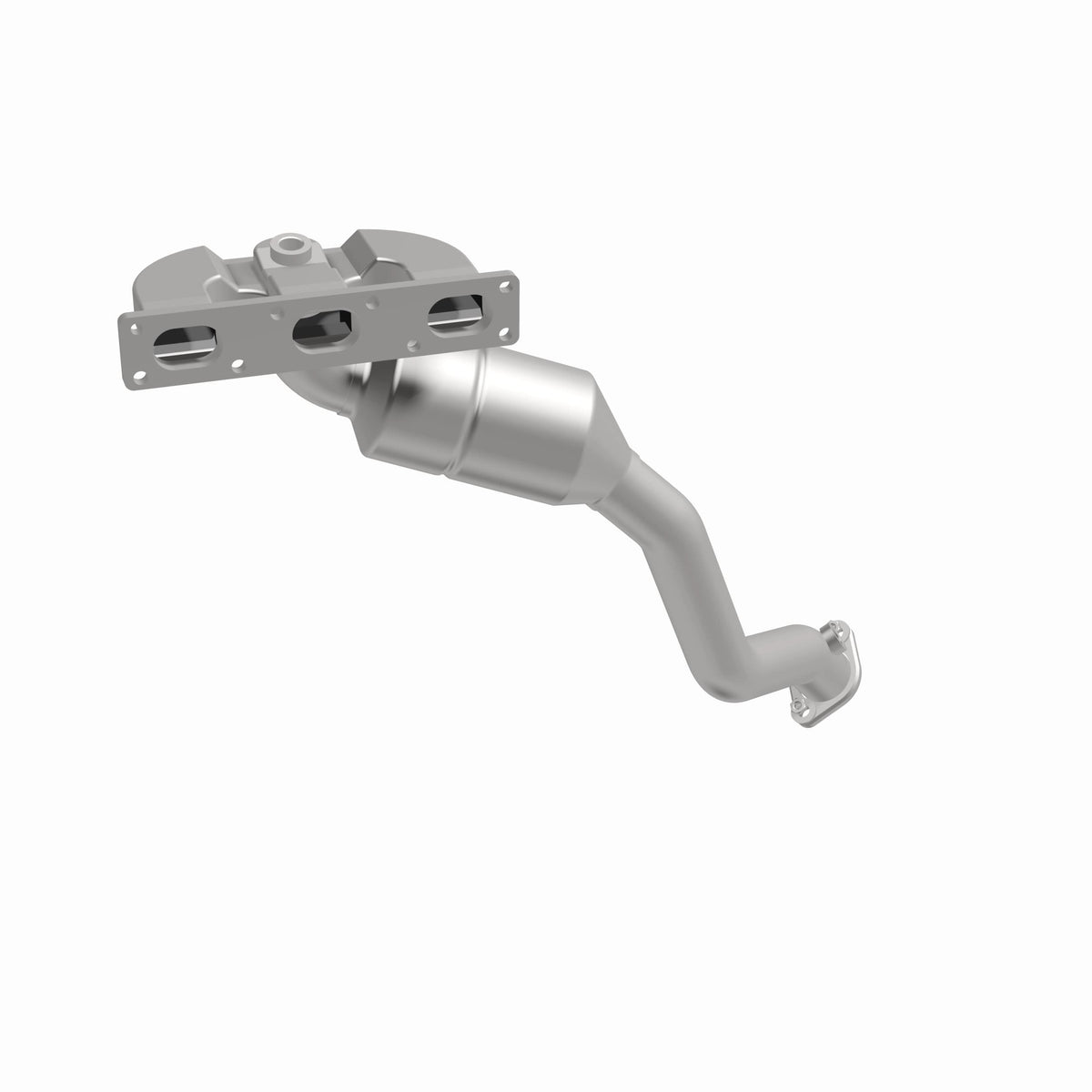 Catalytic Converter with Integrated Exhaust Manifold for HM Grade Federal / EPA Compliant Direct-Fit Manifold Catalytic