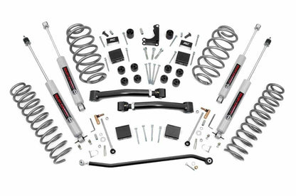 Fits Jeep Grand Cherokee WJ 2WD/4WD (1999-2004) 4 Inch Lift Kit; X-Series; 639P