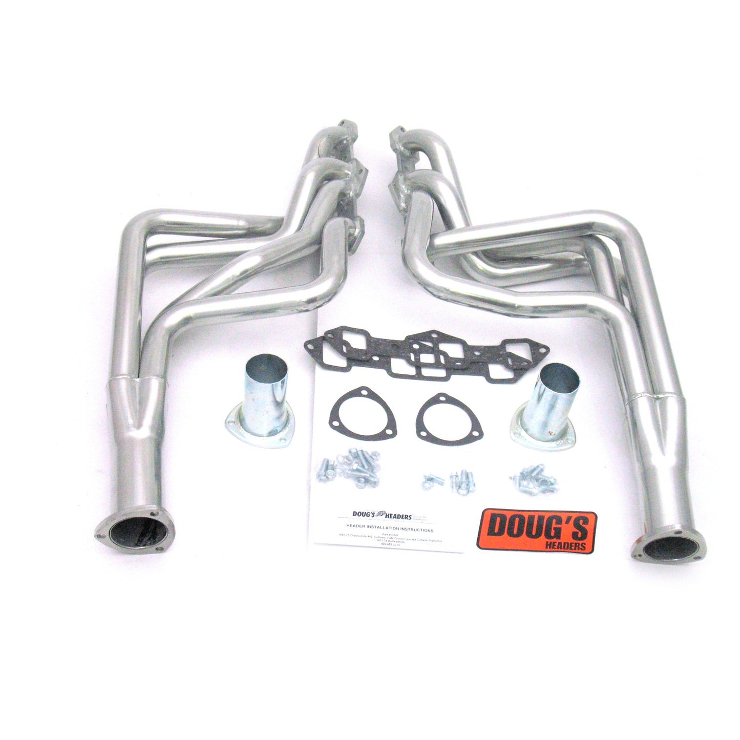 Long Tube Headers for 65-75 Olds 400-455 Olds 1-3/4in Primary D741