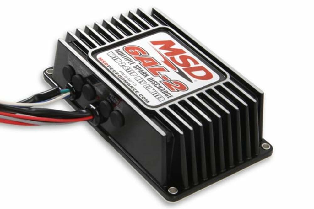 MSD 64213 6AL-2 Ignition Box Digital w/ Built-In 2 Step SBC BBC SBF Chevy Ford