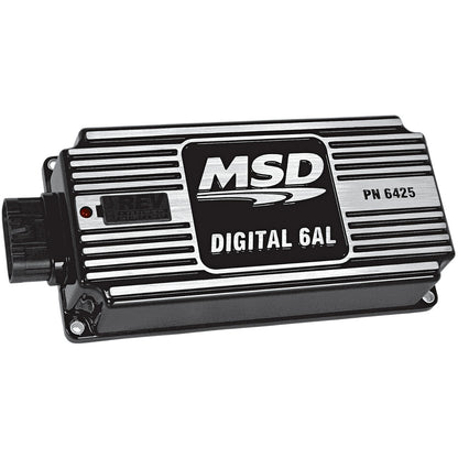 MSD 64253 - BLACK, 6AL, Digital Ignition W/REV Control - Includes Box, Coil and Bracket