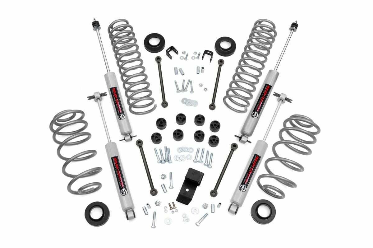 Fits Jeep Wrangler TJ (03-06) (04-06) 3.25" Lift Kit; 4 Cyl; 643.2