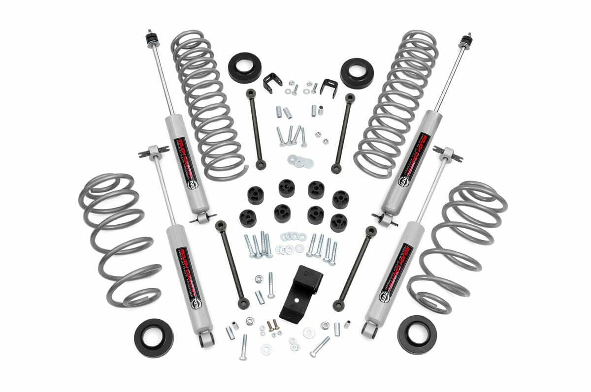 Fits Jeep Wrangler TJ (03-06) (04-06) 3.25" Lift Kit; 6 Cyl; 644.2