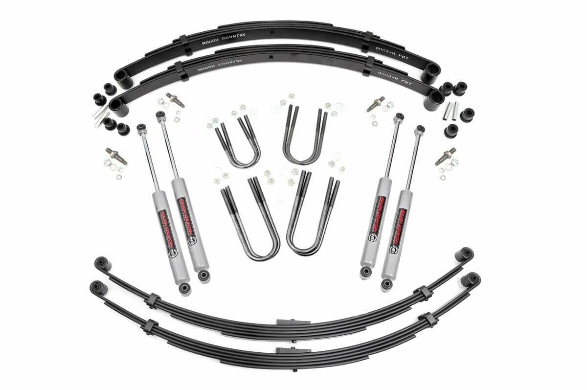 Fits Jeep Grand Wagoneer 4WD 3" Lift Rear Springs 64530