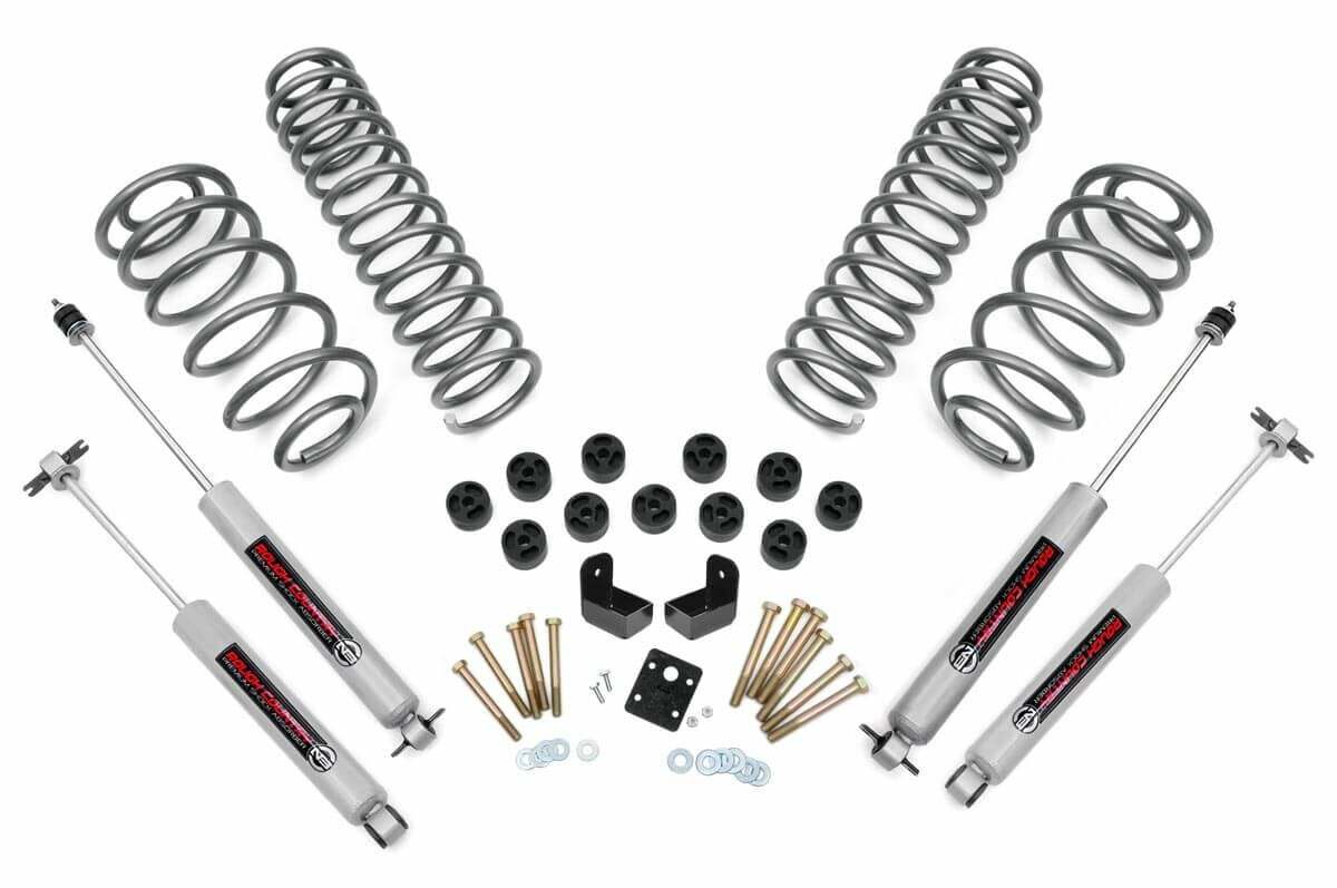Fits Jeep Wrangler TJ (97-06) (04-06) 3.75" Lift Kit; Combo; 4 Cyl; N3; 646.2
