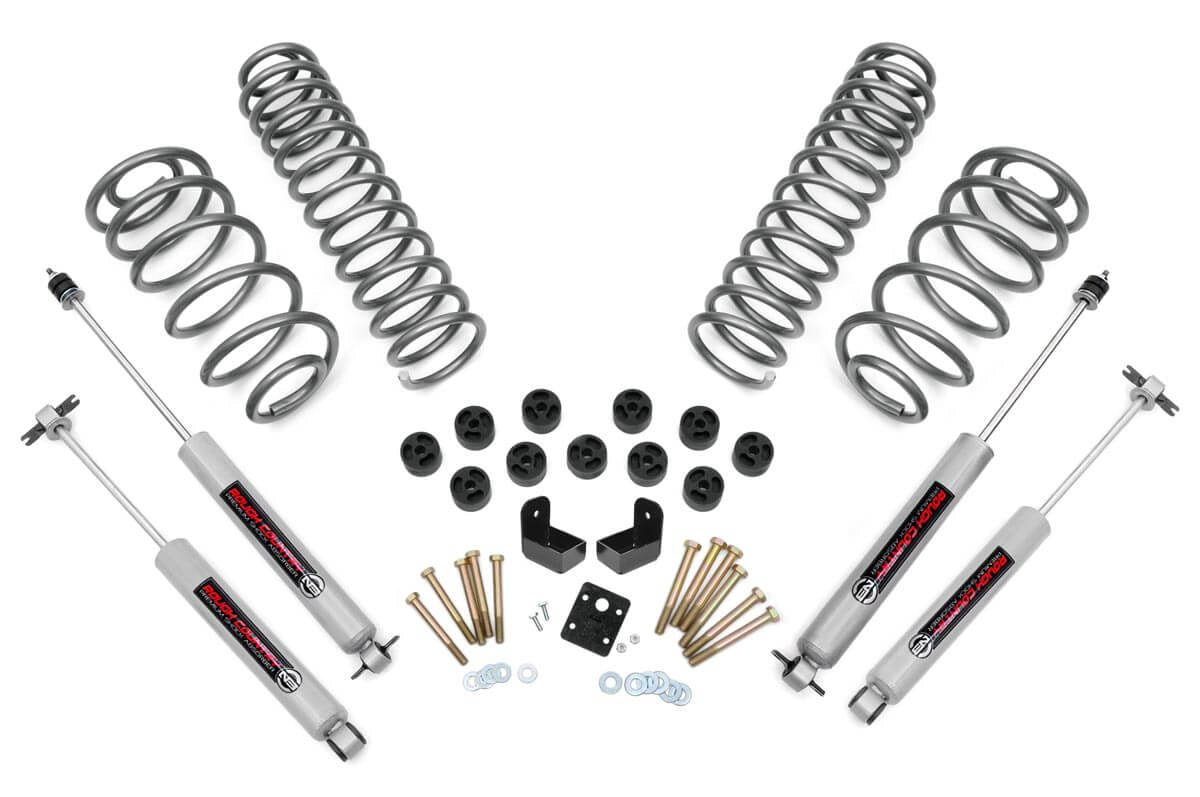 Fits Jeep Wrangler TJ (97-06) (04-06) 3.75" Lift Kit; Combo; 4 Cyl; N3; 647.2