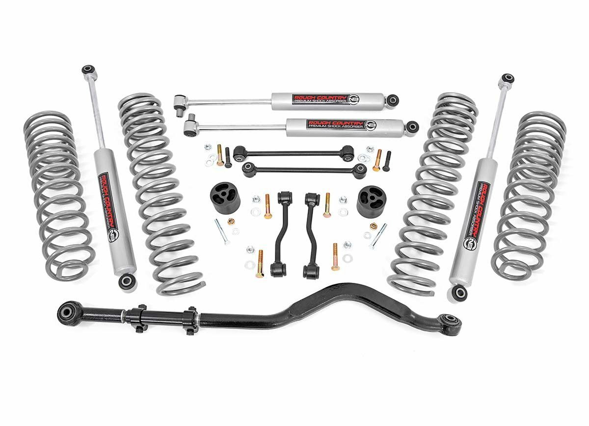 Fits Jeep Gladiator JT 4WD (2020-2023) 3.5 Inch Lift Kit; Springs; N3; 64930