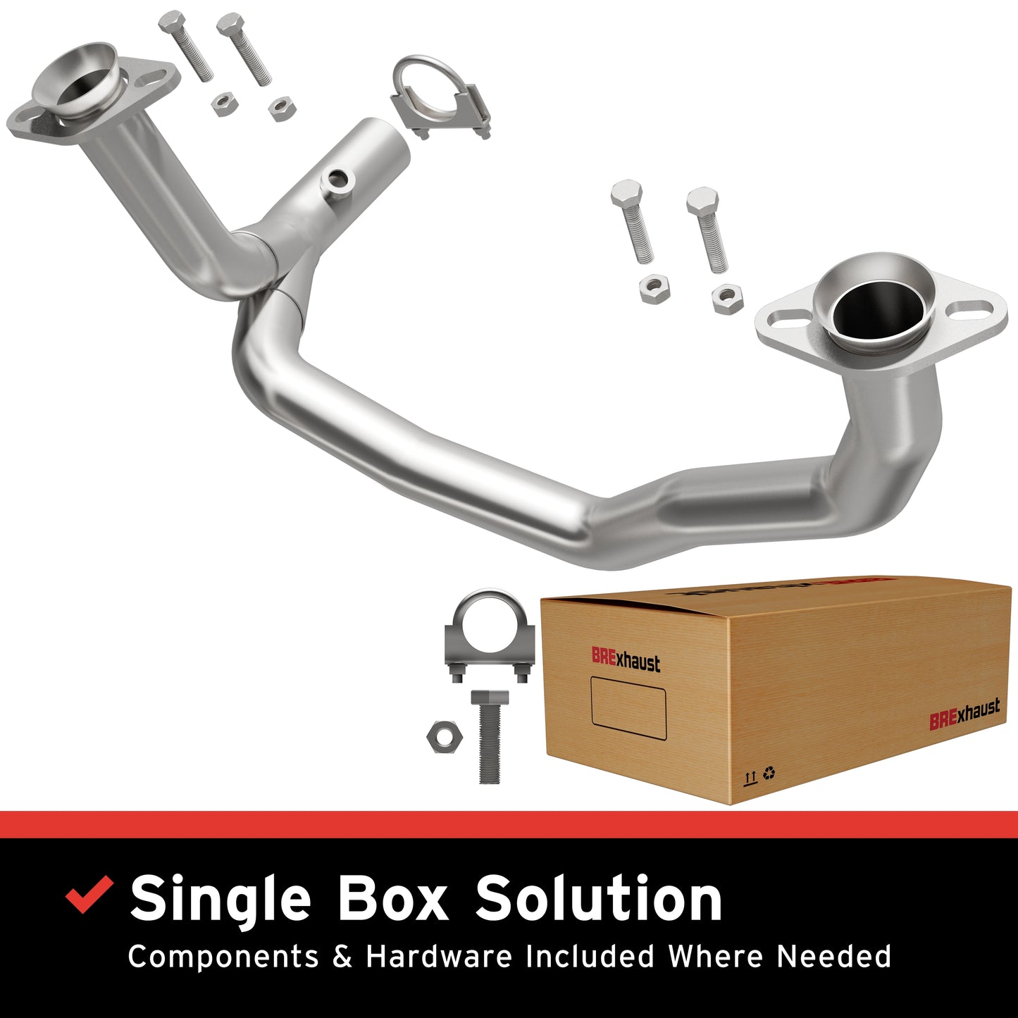 1994-1999 Dodge Dakota Direct-Fit Front Pipe Kit 107-0064
