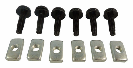 Crown Automotive - Metal Black Hard Top Hardware Kit - 6506825K6