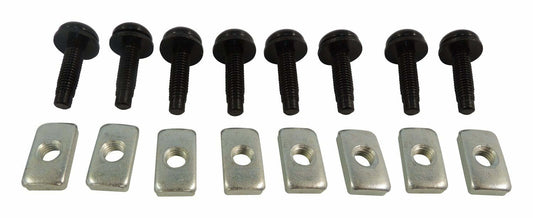 Crown Automotive - Metal Black Hard Top Hardware Kit - 6506825K8
