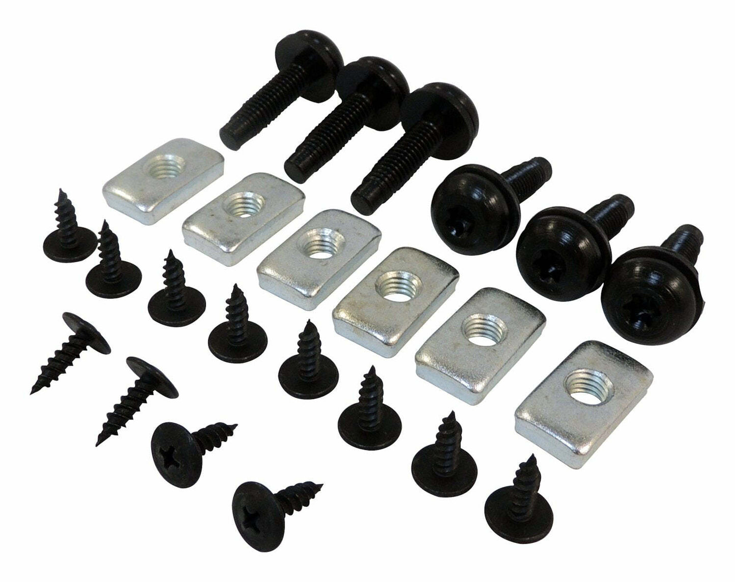 Crown Automotive - Metal Black Hard Top Hardware Kit - 6506825MK