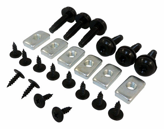 Crown Automotive - Metal Black Hard Top Hardware Kit - 6506825MK