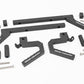 Fits Jeep Wrangler JK (07-18) Grab Handles; Alum; FR & RR; 6509