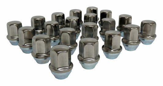 Fits 2018-2023 JL Wrangler; Lug Nut Kit -6509422K-CRN
