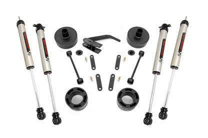 Fits Jeep Wrangler JK (07-18) 2.5" Lift Kit; Spacers; V2; 65770