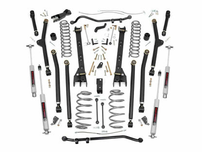 Fits Jeep Wrangler TJ 4WD (1997-2006) 6 Inch Lift Kit; Long Arm; 65922