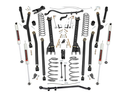 Rough Country 6 Inch Lift Kit - Long Arm - M1 - Jeep Wrangler TJ 4WD (1997-2006) - 65940