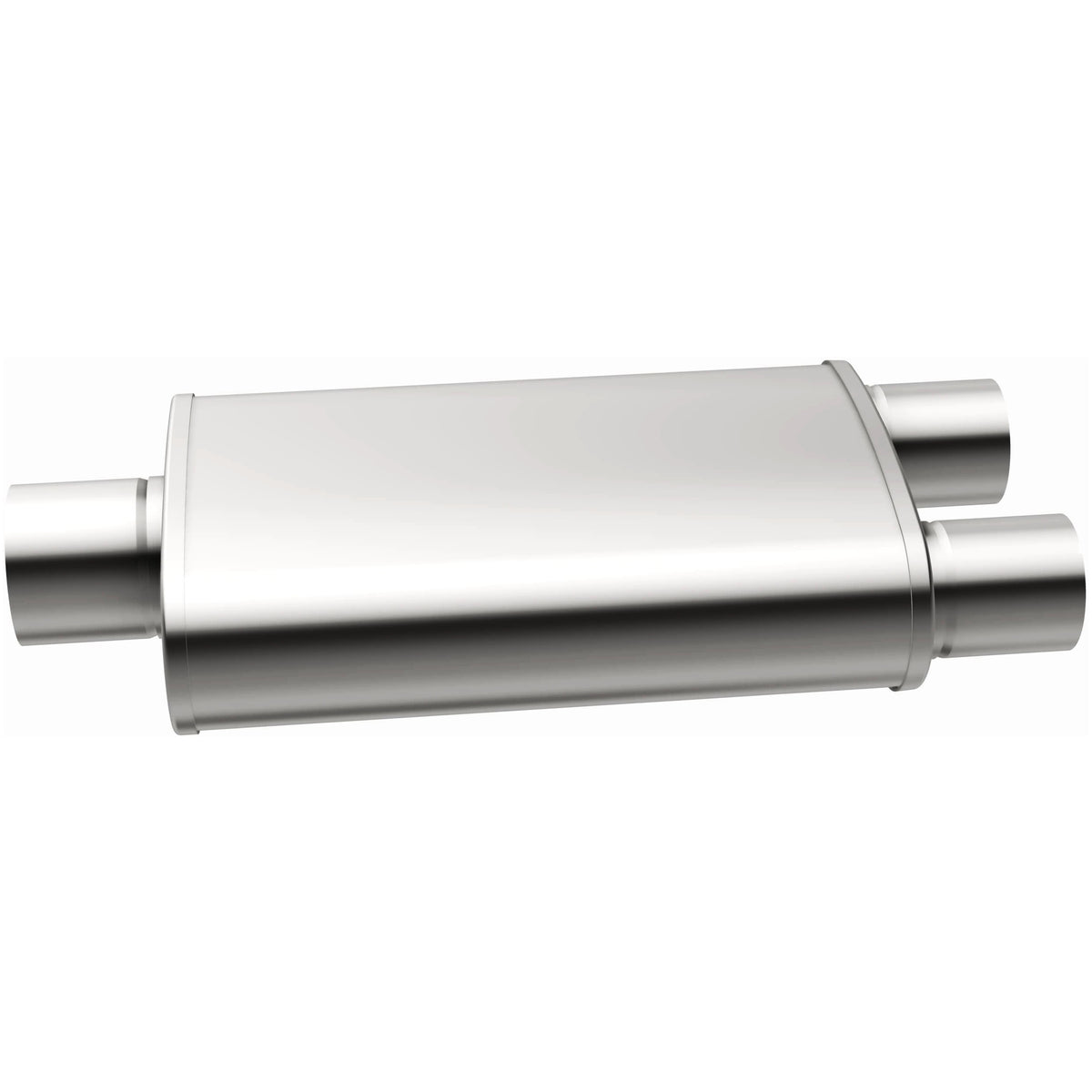 Exhaust Muffler for 5 X 8in. Oval Straight-Through Performance Exhaust Muffler MagnaFlow 12128