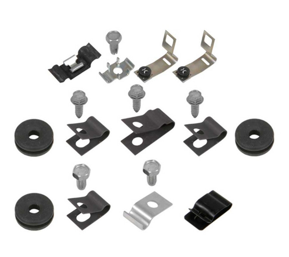 Fits 65-66 Mustang; 6 cylinder; Clip Kit-65Z-BF6 - Fuel Line Clips Car Part People