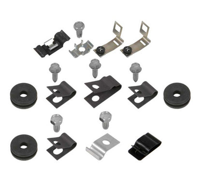 Fits 65-66 Mustang; 6 cylinder; Clip Kit-65Z-BF6 - Fuel Line Clips Car Part People