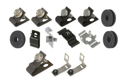 Fits 65-66 Mustang; 8 cylinder, Drum; Clip Kit-65Z-BF8 - Fuel Line Clips Car Part People