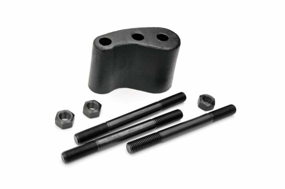 Fits Ford F-250 4WD (1977-1979) Steering Block; 3 Bolt; 6603