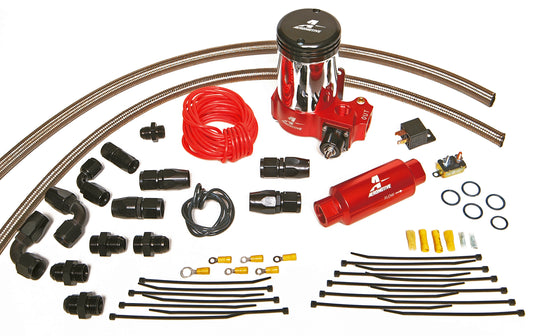 Fuel Pump Complete Kit High Flow EFI Performance Universal Fit Aeromotive 17202-BGPL
