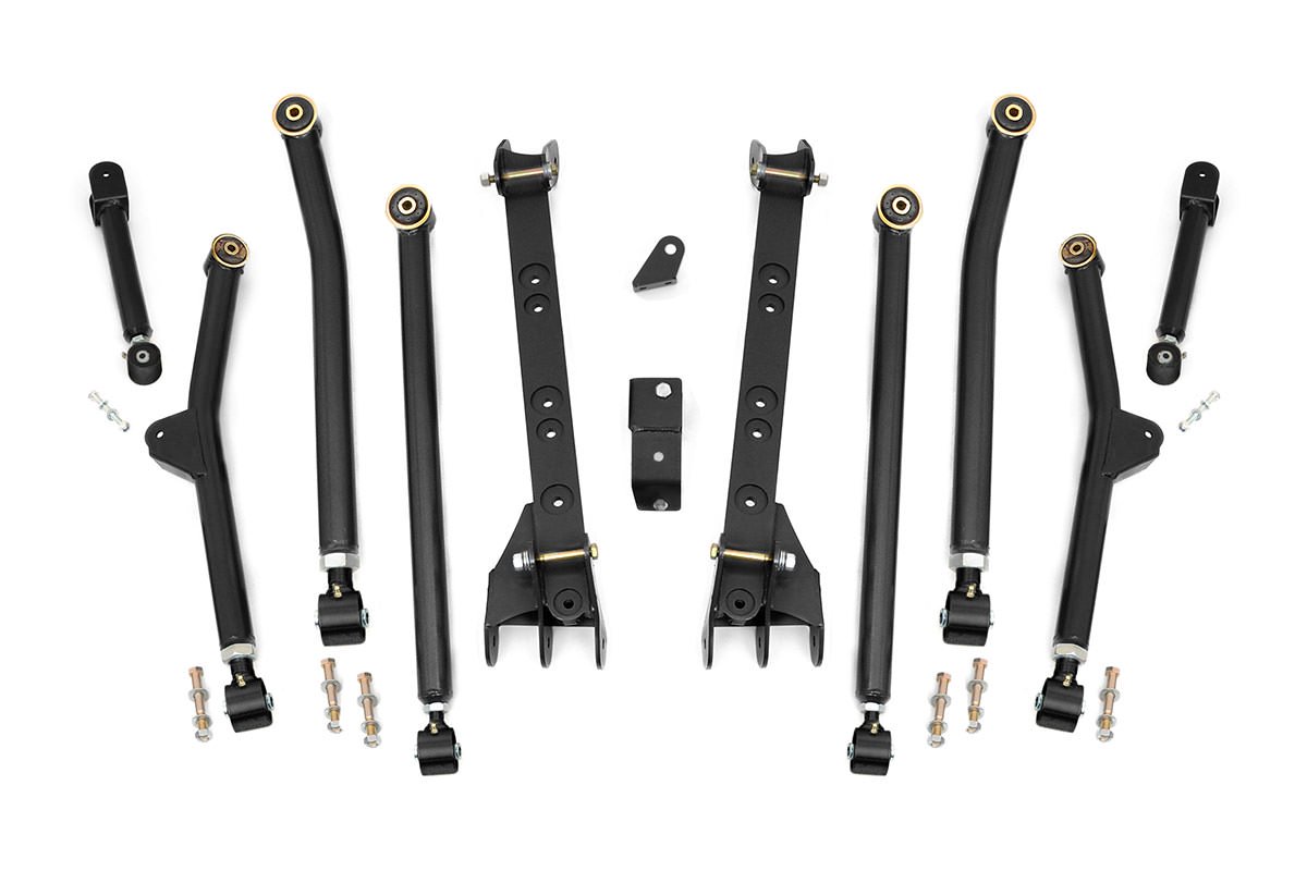 Fits Jeep Wrangler TJ 4WD (1997-2006) Long Arm Upgrade Kit; 4-6" Lift; 66300U