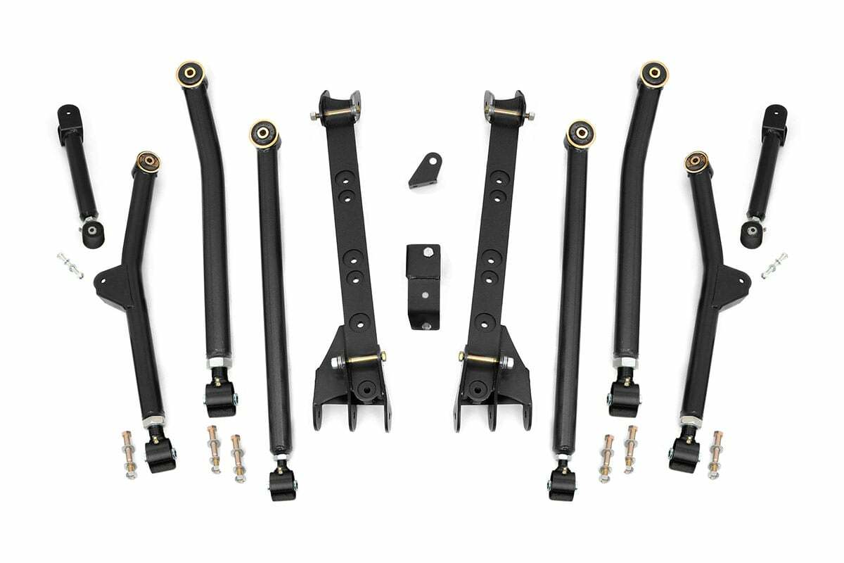 Fits Jeep Wrangler TJ 4WD (1997-2006) Long Arm Upgrade Kit; 4-6" Lift; 66300U