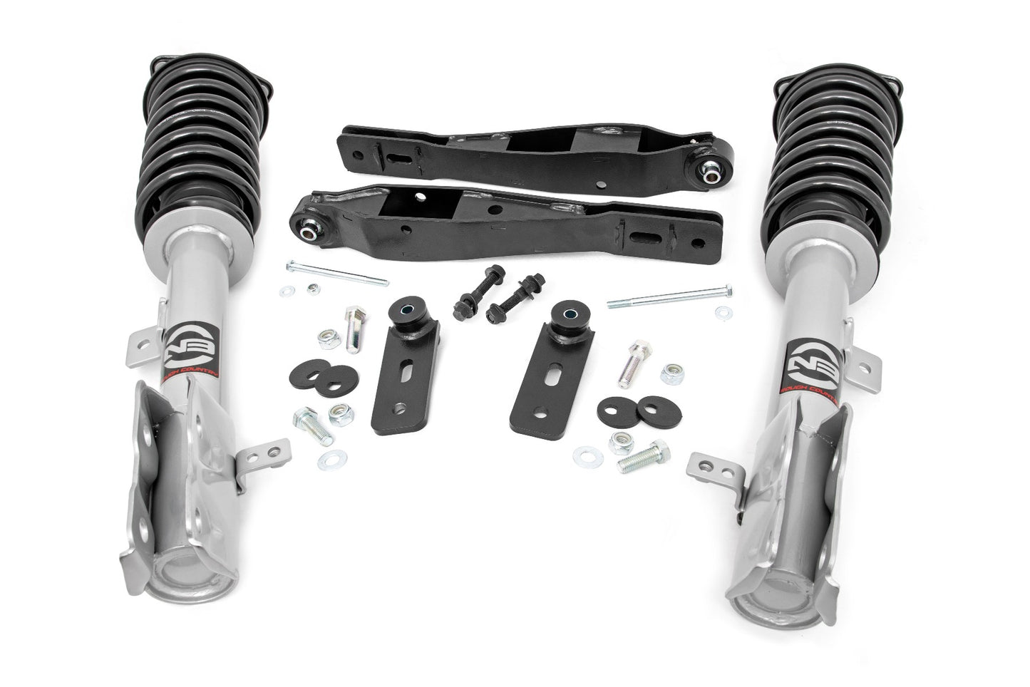 Fits Jeep Compass 4WD (2007-2016) 2 Inch Lift Kit; N3 Front Struts; 66531