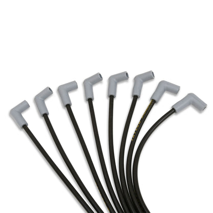 Spark Plug Wire Set Universal 8.2mm Silicone Thundervolt 40 ohm/ft Black 84091